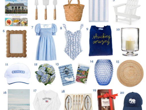 Nantucket Inspired Gift Guide 