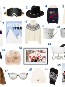 Aspen Inspired Gift Guide 