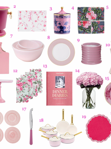 Pink Housewarming Gift Guide