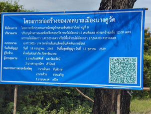 โครงการปรับปรุงถนนภายในหมู่บ้าน