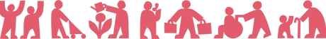 figures all row pink