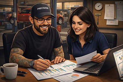 Lotus Consulting James Stephenson Lotus Financial Nicole Stephenson Auto repair shop consu