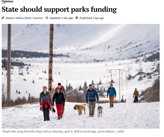 Op-ed written by President of ASLA AK featured in ADN.