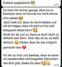 Kundenfeedback - Herzensmauer lösen | Laura Wunderlicht