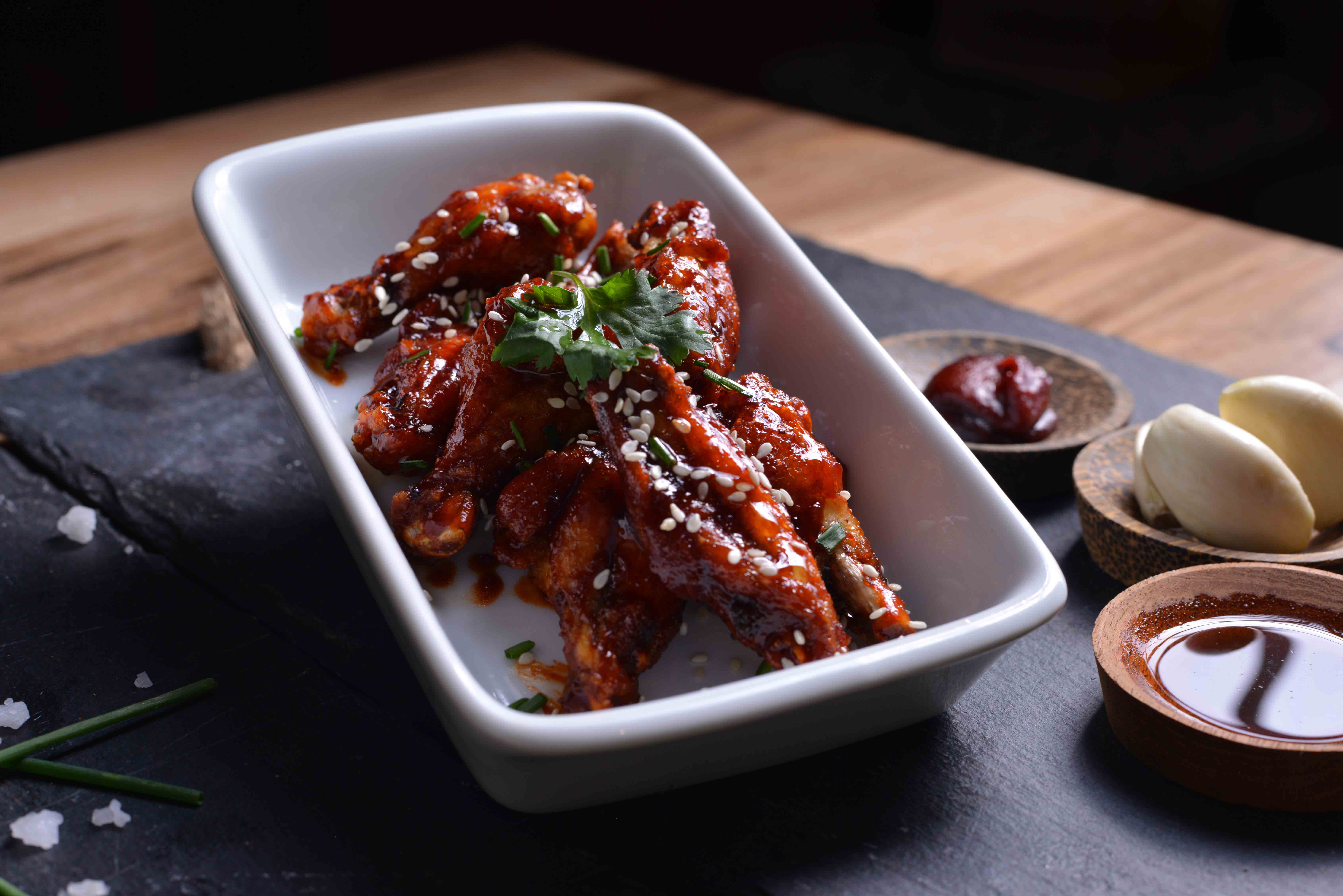 Arranged Food and Objects