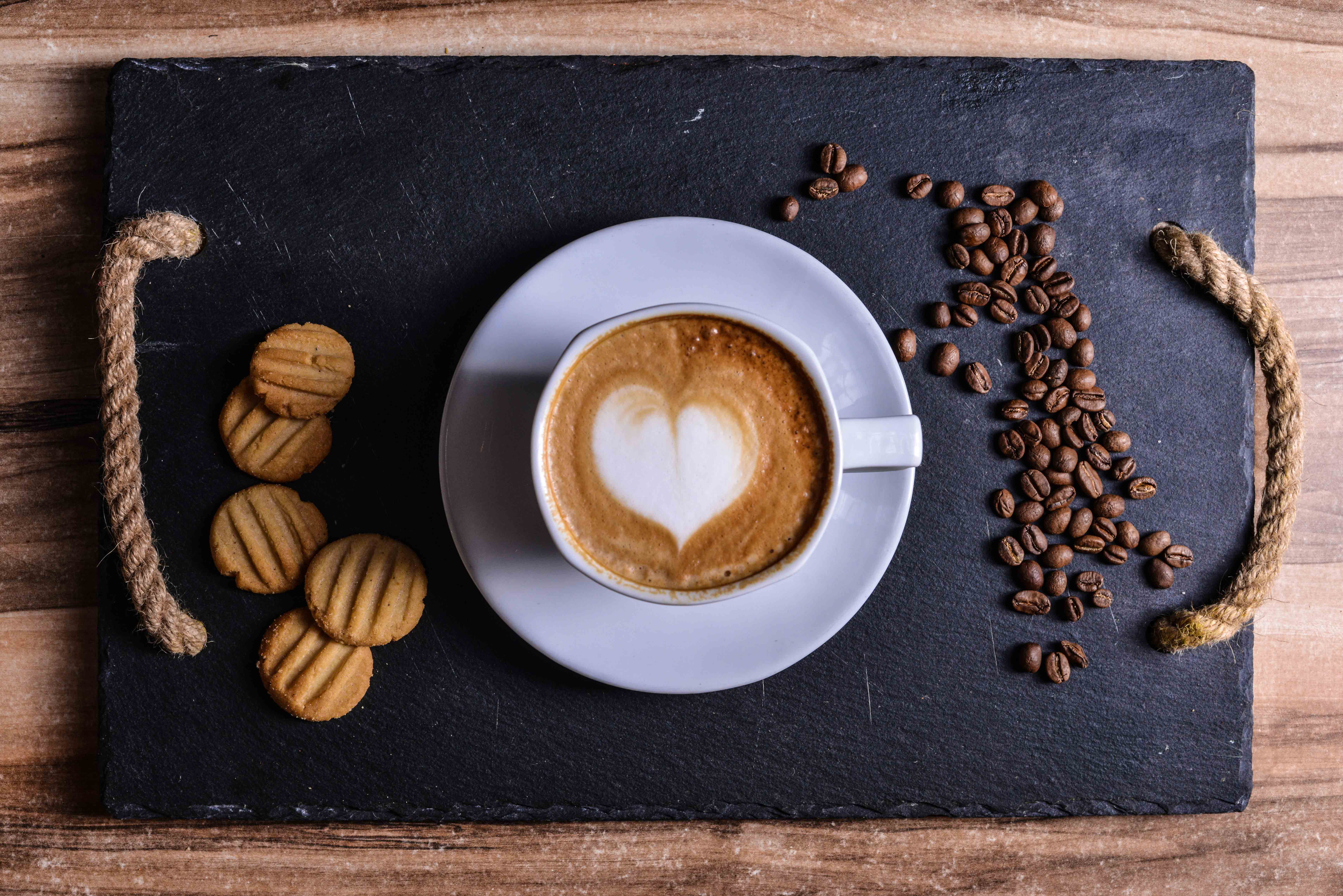 Arranged Food and Objects