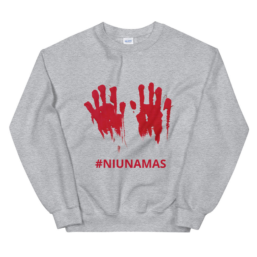 Miniatura: Sudadera Revolution #NIUNAMAS