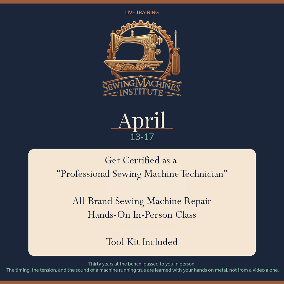 April 2027 In-Person Class