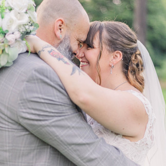 Bride and Groom in Hampshire 