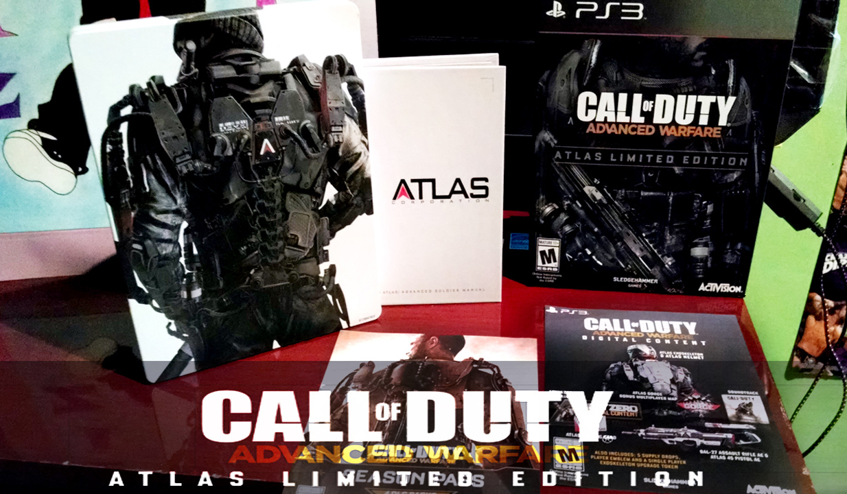 call of duty advanced warfare atlas limited edition