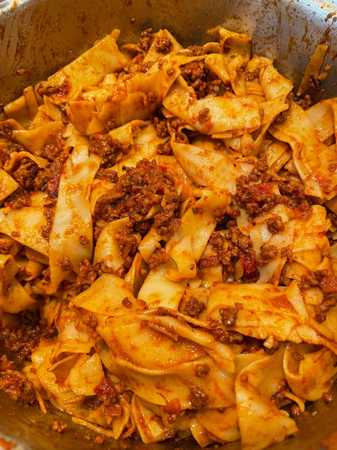 Pappardelle Bolognaise  