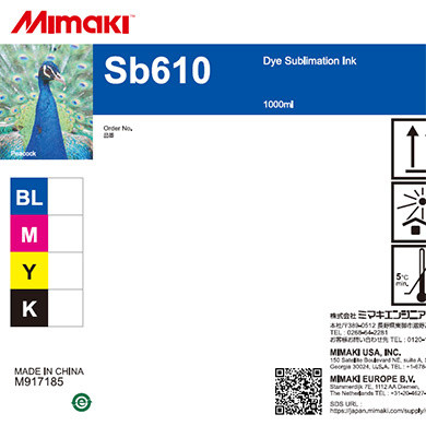 Mimaki SB610 - Dye Sublimation Magenta Ink Bottle