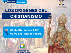 Ponencia: Los Orígenes del Cristianismo