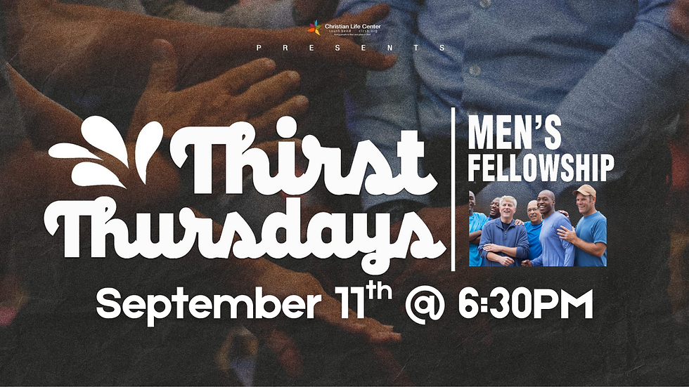 Thirst Thursdays Men's Fellowship