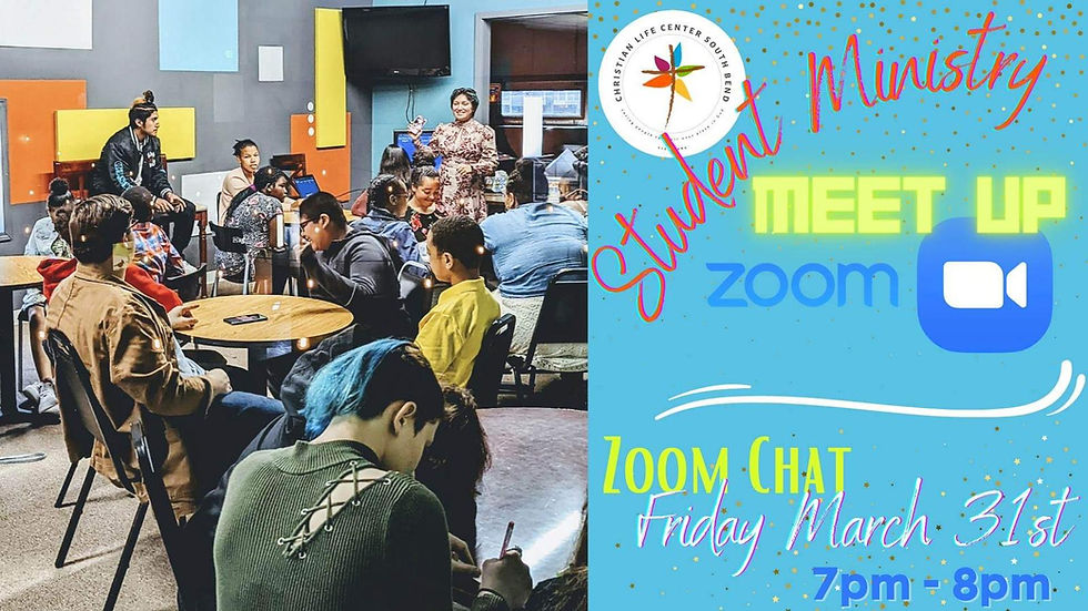 Student Ministry Zoom Chat