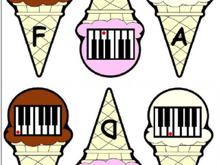 Piano Keys Ice Cream Game