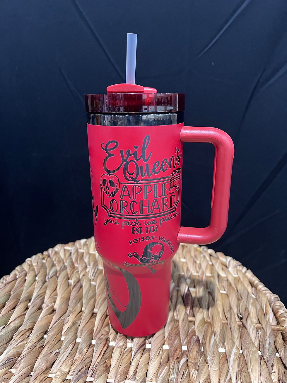 Thumbnail: 40oz Poison apple my dear engraved tumbler 