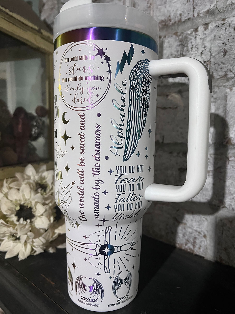 Thumbnail: 40oz MassVerse engraved tumbler 