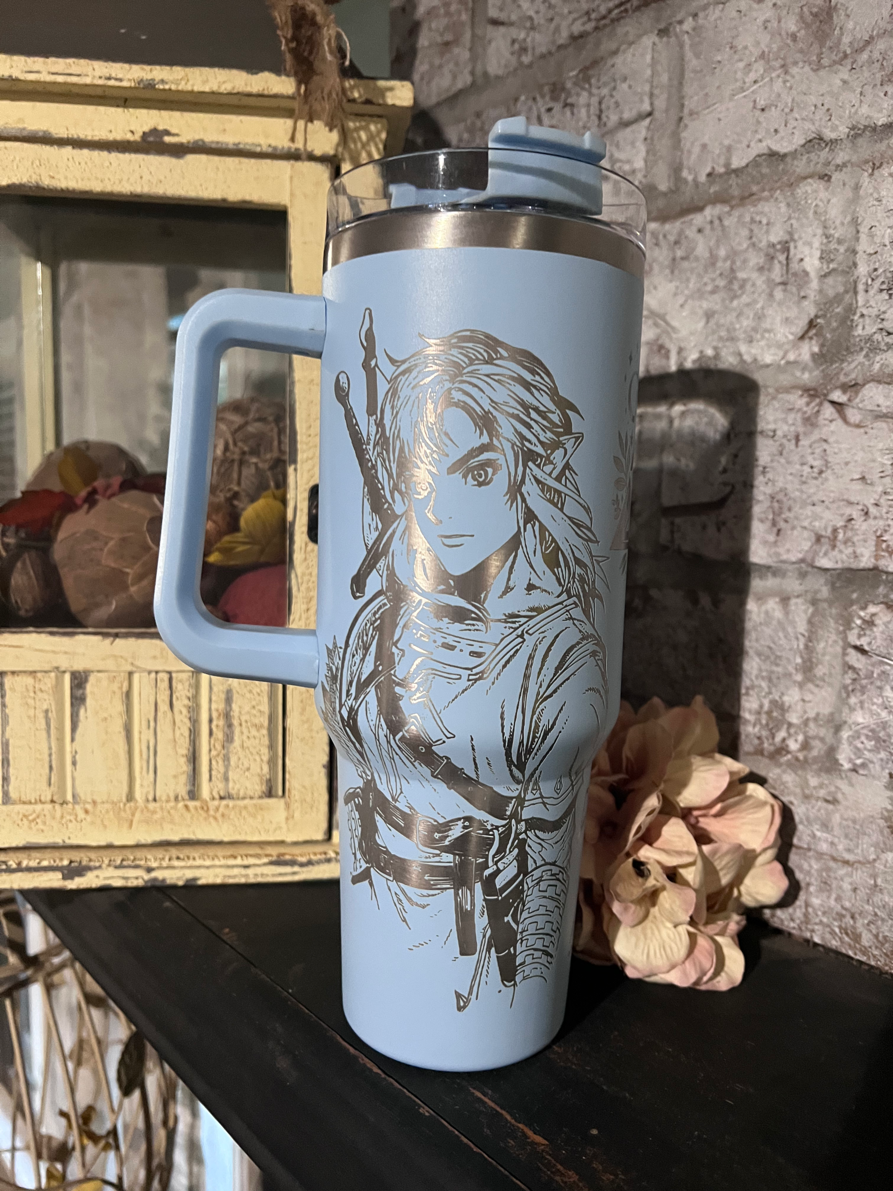 40oz Fan themed Zelda 