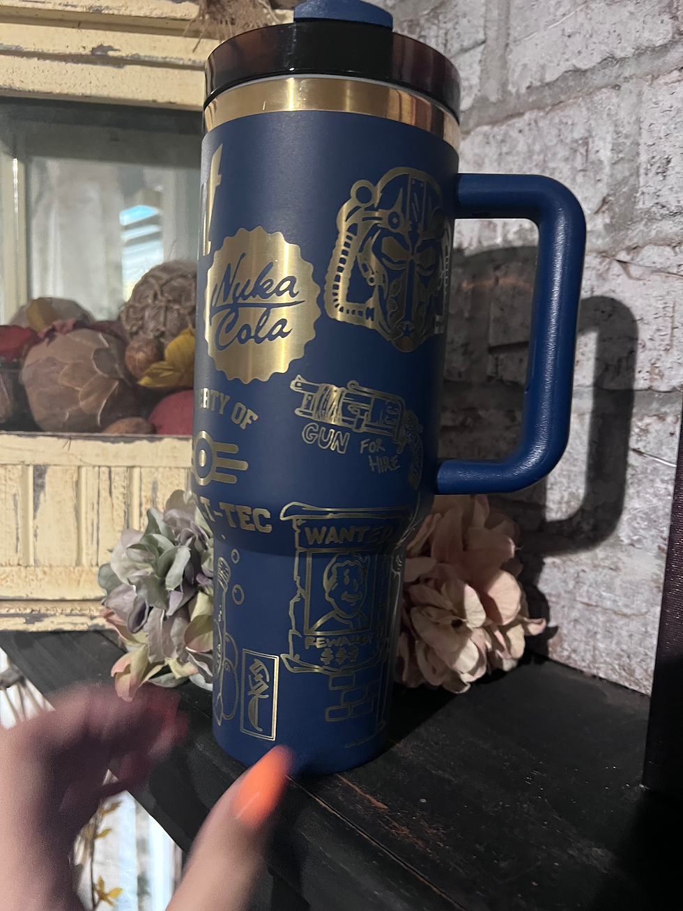 Thumbnail: 40oz Fallout engraved tumbler 
