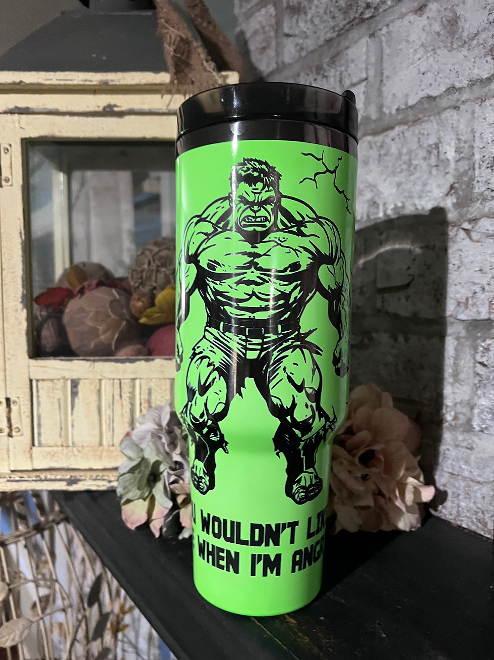 Thumbnail: 40oz Hulk inspired 