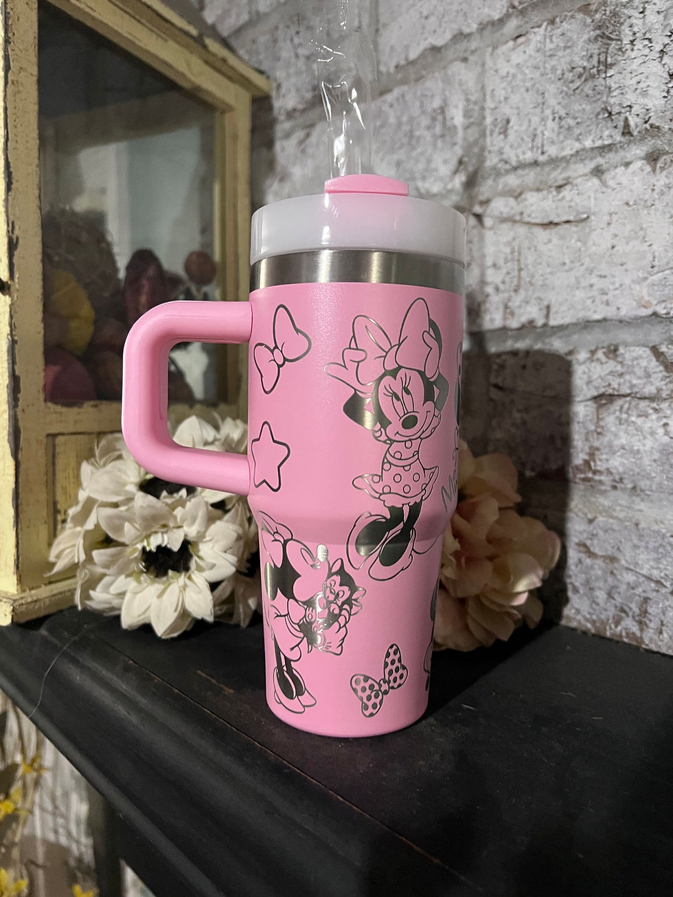 Thumbnail: 14oz Bows and Ears Engraved tumbler
