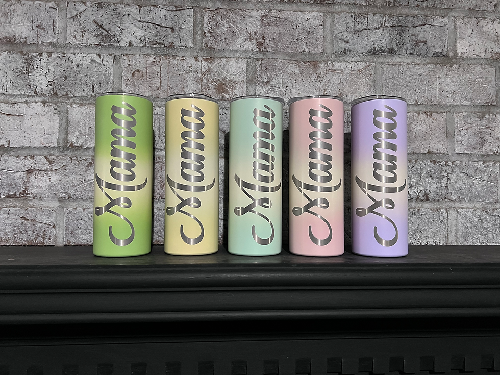 Thumbnail: 20oz Single name tumblers 