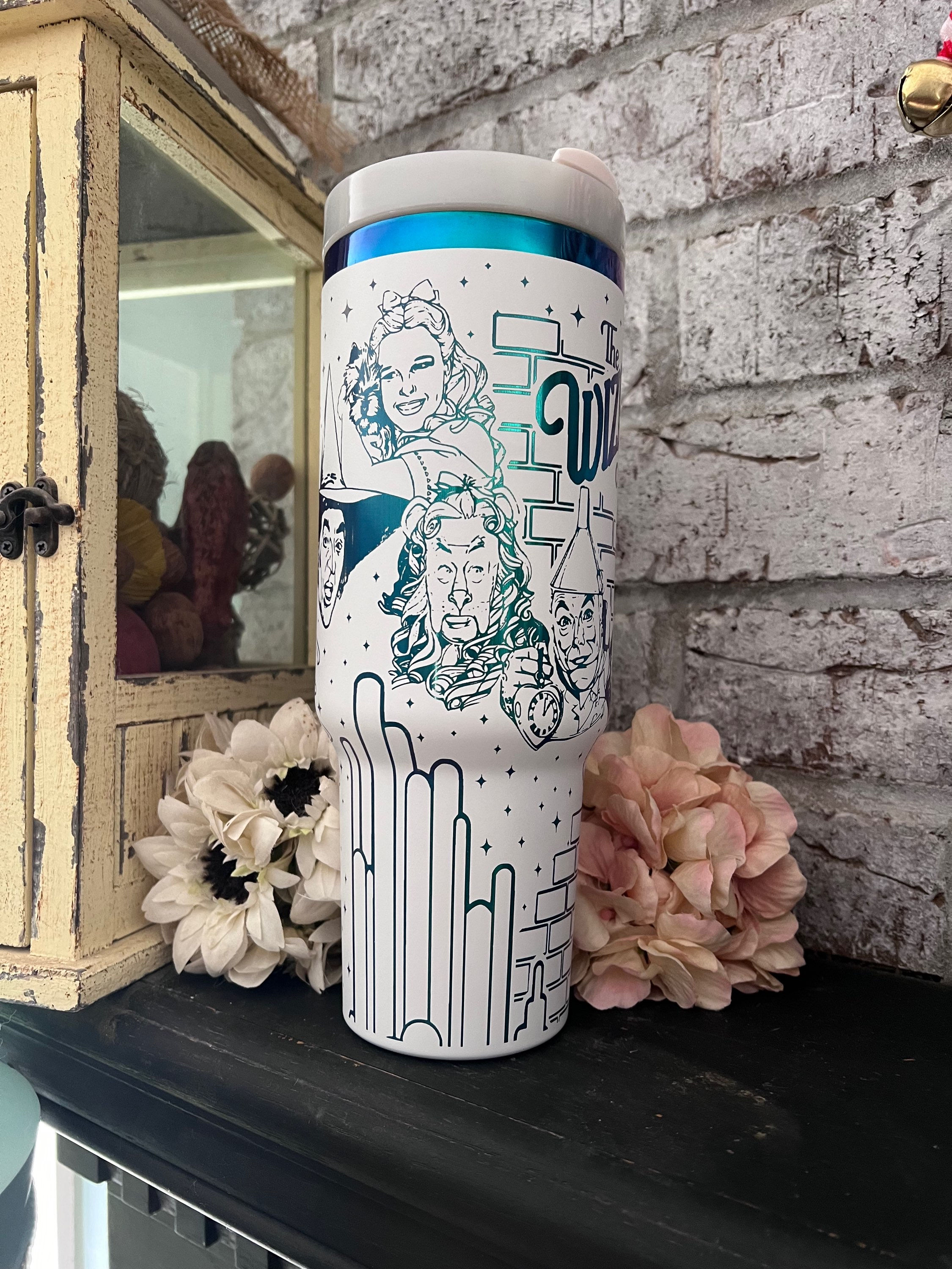 40oz Wizard Engraved Tumbler