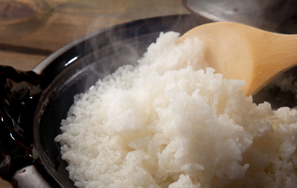 炊きあがったご飯