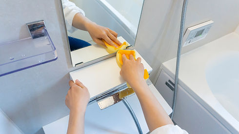 バスルームの掃除