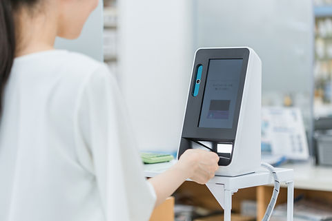 マイナンバーの受診機械