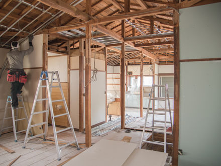 リフォーム作業中