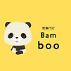 家事代行Bambooロゴとパンダのイラスト