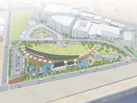 羽田空港公園俯瞰図