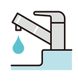 水漏れしている蛇口