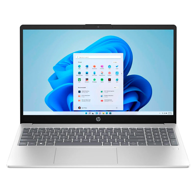Laptop HP 15-FC0025LA 15.6" AMD Ryzen 5 7520U 16GB RAM 512GB SSD W11 Home Platea
