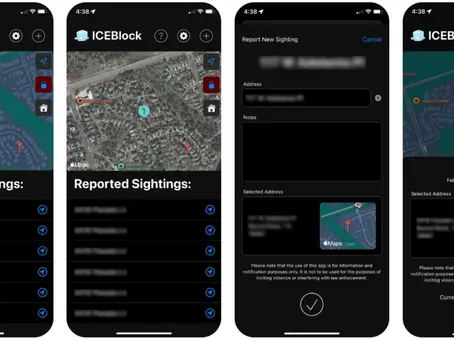 Indignado el gobierno por App que reporta presencia de ICE 5 millas a la redonda