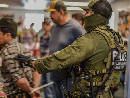 84 migrantes arrestados en hipódromo de Luisiana