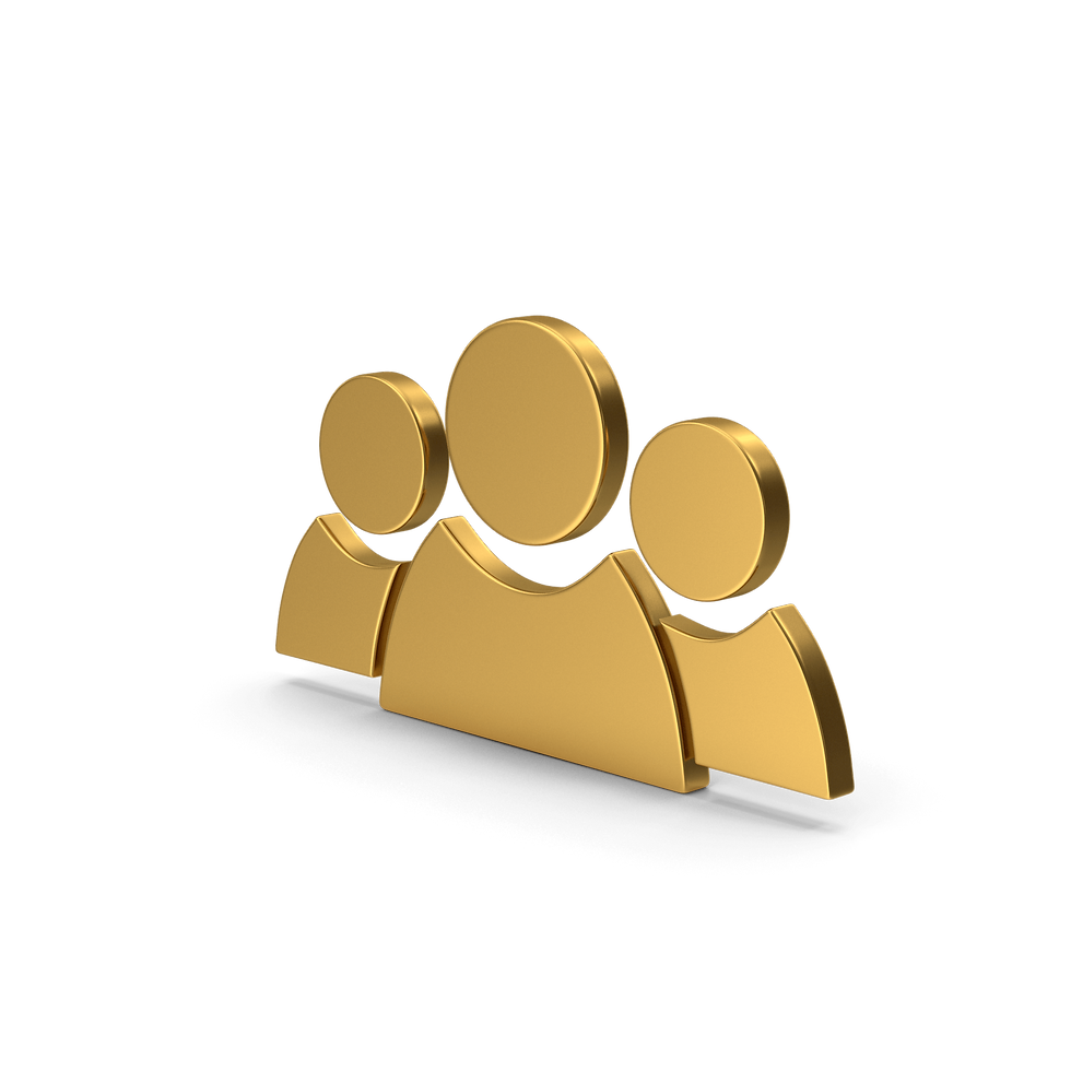 Professional liability - gold group icon