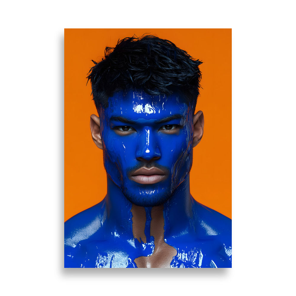 Painted Power – The Blue Warrior