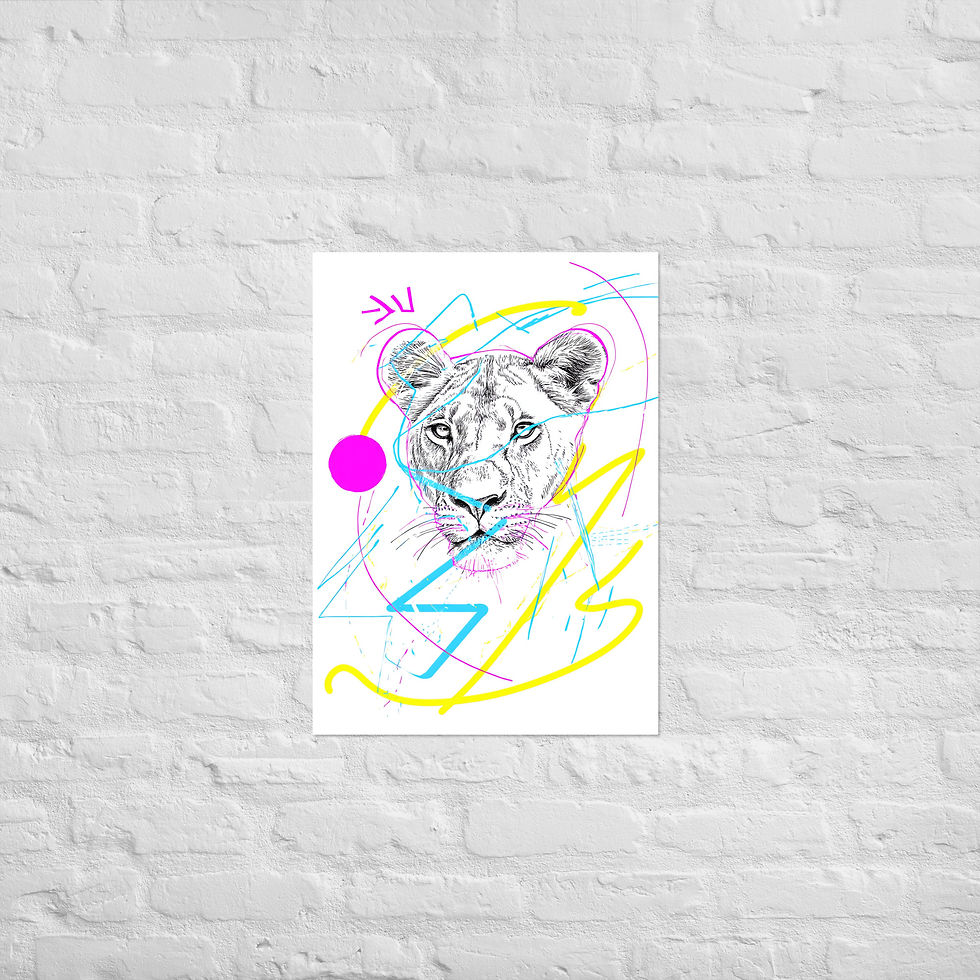 Thumbnail: Neon Lioness 
