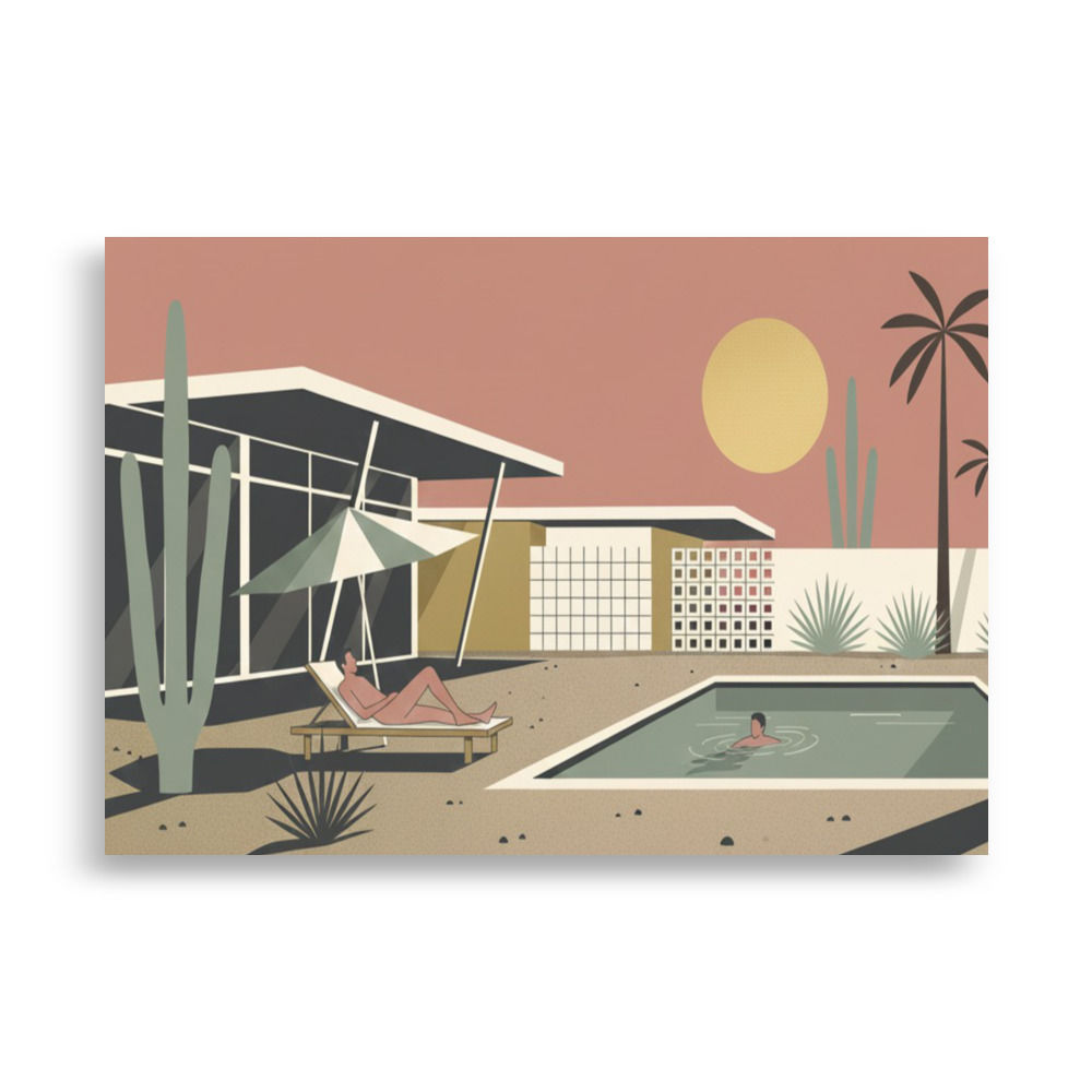 Desert Modern Poolside Calm