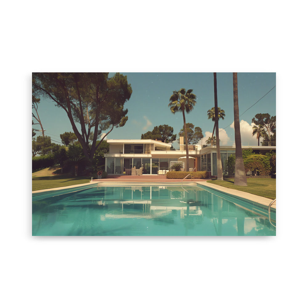 Mid-Century Poolside Paradise