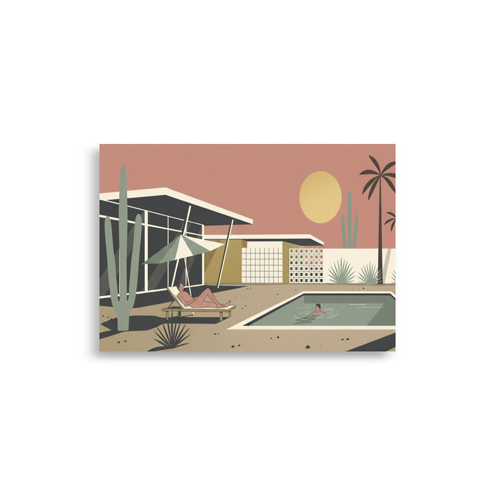 Thumbnail: Desert Modern Poolside Calm