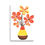 Thumbnail: Retro Flower Vase – Mid-Century Modern Floral Print