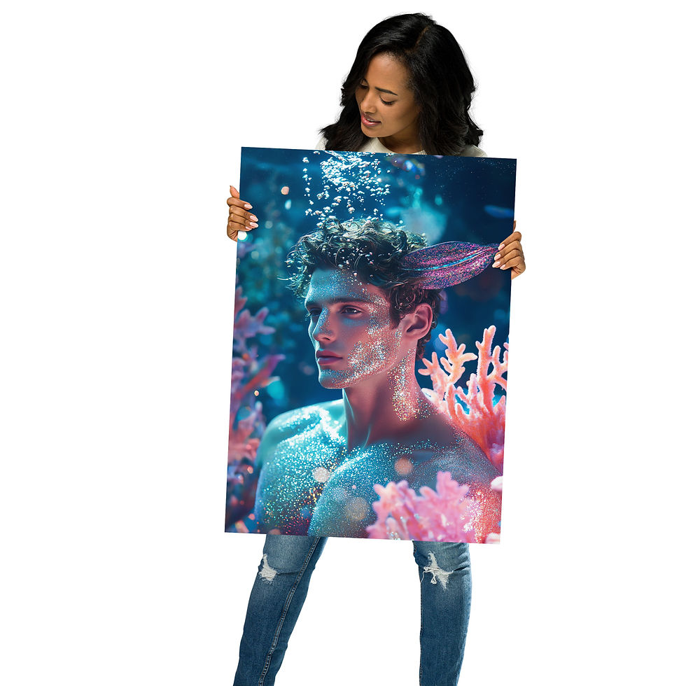 Thumbnail: Glittering Merman Dreamscape