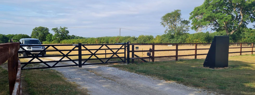 Estate Entrance near Kings Lynn Norfolk