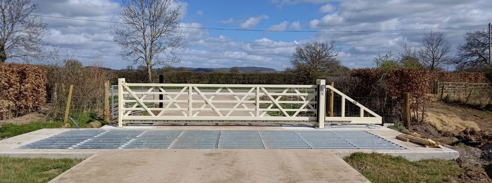 Farm Entrance near Wrexham 
