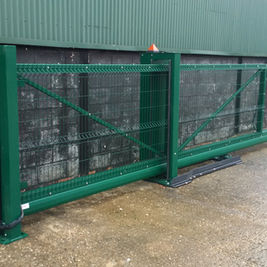 Green temporary gate