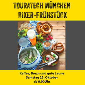 Biker-Frühstück am 25. Oktober